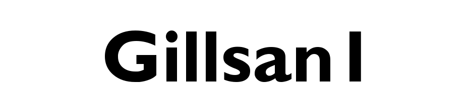 Gill Sans Bold cкачати шрифт безкоштовно